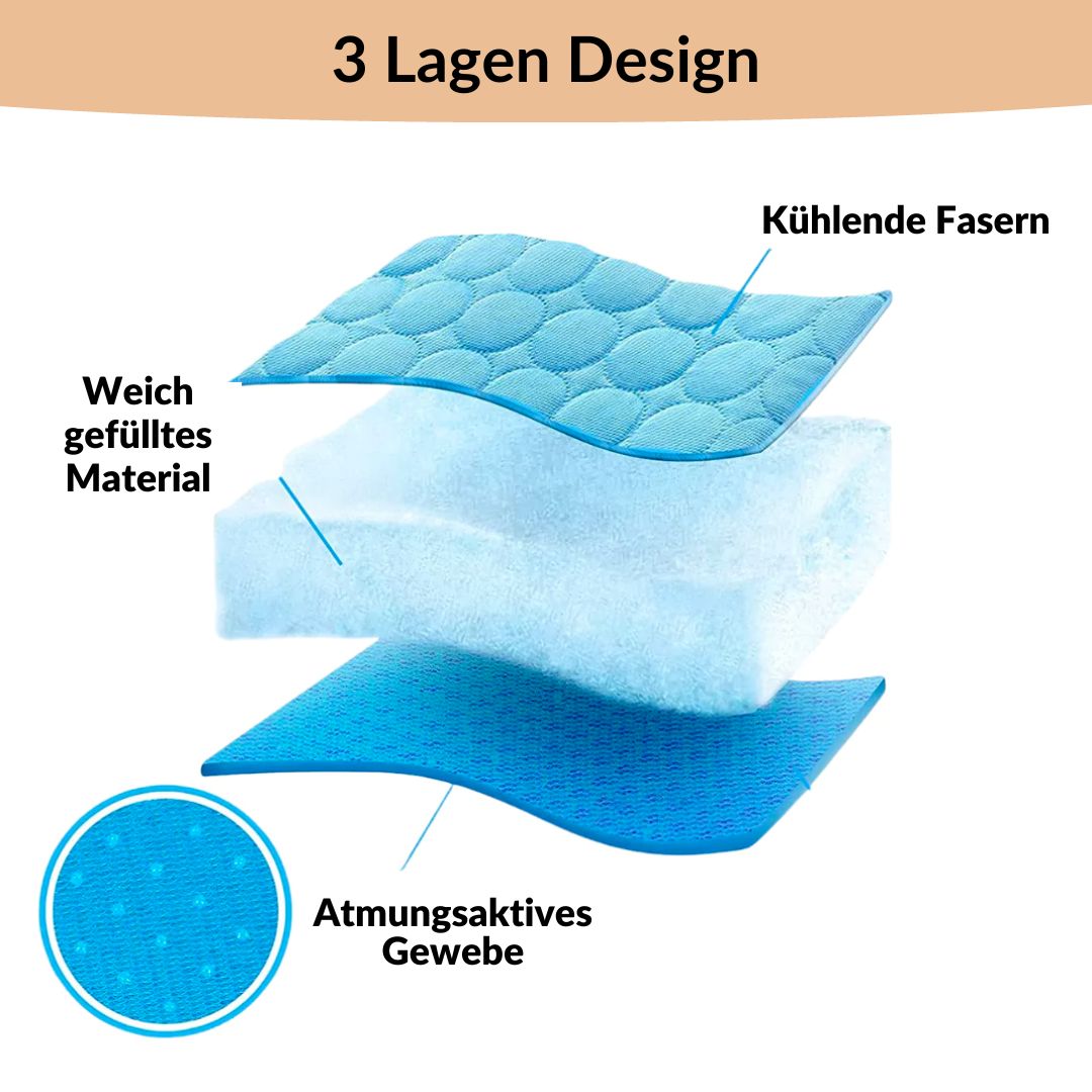 🧊Pet Cooling Ice Silk Mat – Summer Cooling Pet Bed Pad for Dogs and Cats, Breathable Washable Sleeping Cushion for Indoor and Outdoor Use, Lightweight Cooling Crate and Sofa Pet Mat