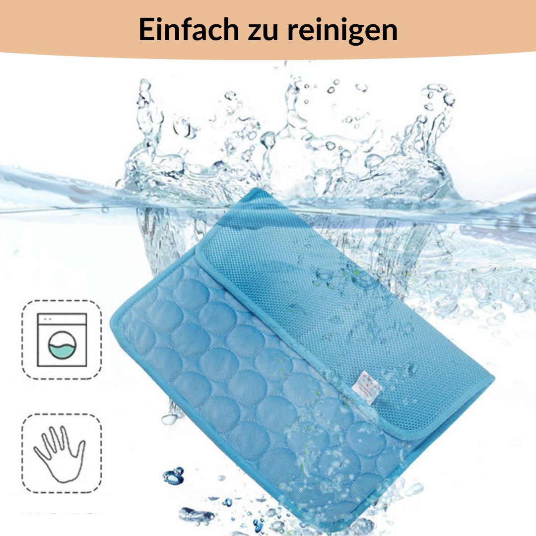 🧊Pet Cooling Ice Silk Mat – Summer Cooling Pet Bed Pad for Dogs and Cats, Breathable Washable Sleeping Cushion for Indoor and Outdoor Use, Lightweight Cooling Crate and Sofa Pet Mat