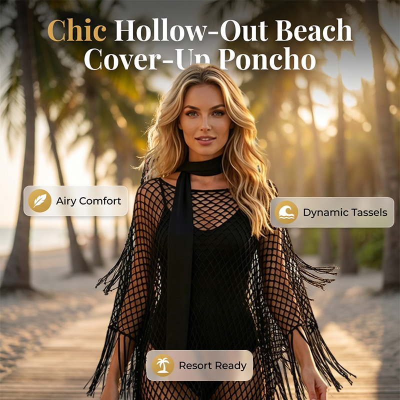 🏆 Last Day Special Price 💲9.99! 💐Summer Metallic Crochet Cover-Up – Lightweight, Flowy & Effortlessly Stylish summer outfit