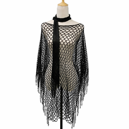 🏆 Last Day Special Price 💲9.99! 💐Summer Metallic Crochet Cover-Up – Lightweight, Flowy & Effortlessly Stylish summer outfit