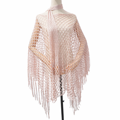 🏆 Last Day Special Price 💲9.99! 💐Summer Metallic Crochet Cover-Up – Lightweight, Flowy & Effortlessly Stylish summer outfit