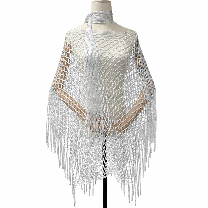 🏆 Last Day Special Price 💲9.99! 💐Summer Metallic Crochet Cover-Up – Lightweight, Flowy & Effortlessly Stylish summer outfit