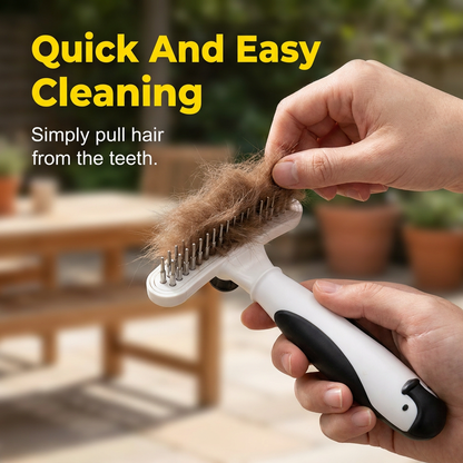 🔥Hot Deals-Professional Detangling Pet Grooming Rake