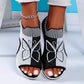 Women's Casual Peep-Toe Platform Beach Sandals