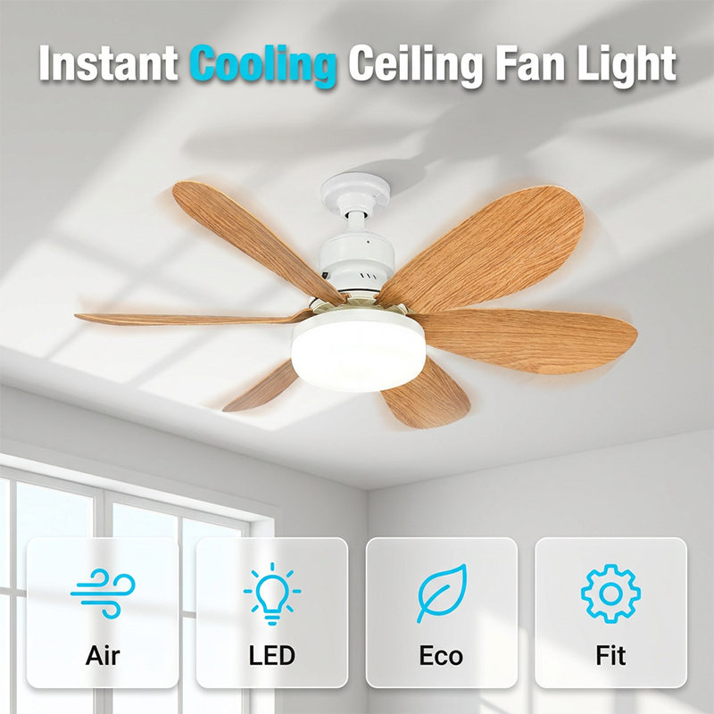 ⏳Time-Limited Special⏰2-in-1 Smart Ceiling Fan Light