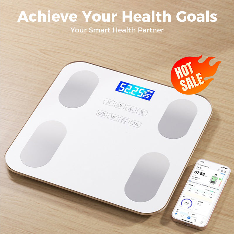 💡50% OFF NOW ! ⚡Smart Body Fat Scale with LCD Display