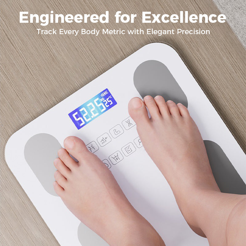 💡50% OFF NOW ! ⚡Smart Body Fat Scale with LCD Display