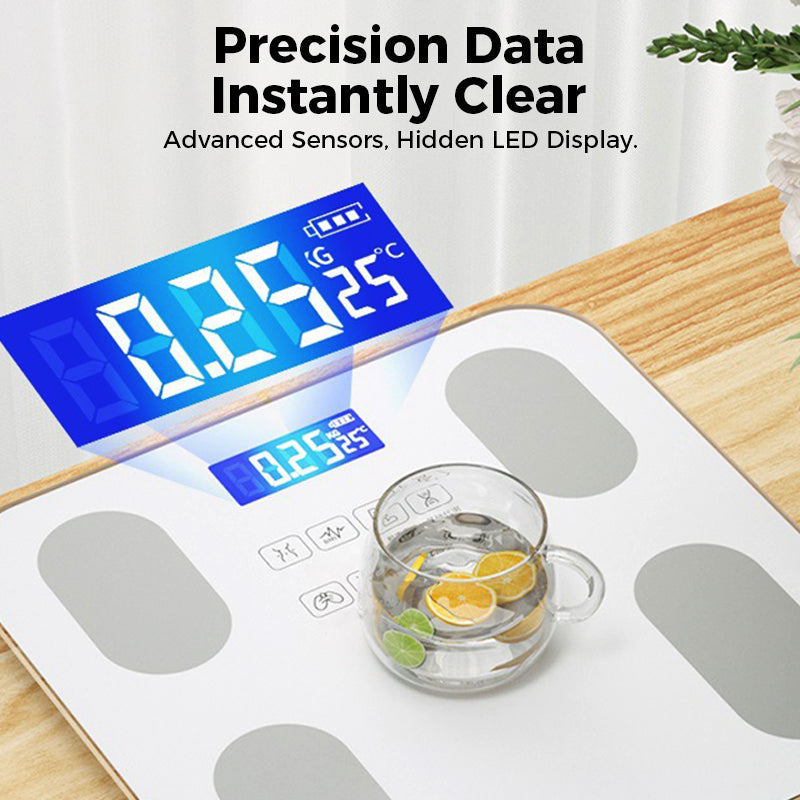 💡50% OFF NOW ! ⚡Smart Body Fat Scale with LCD Display