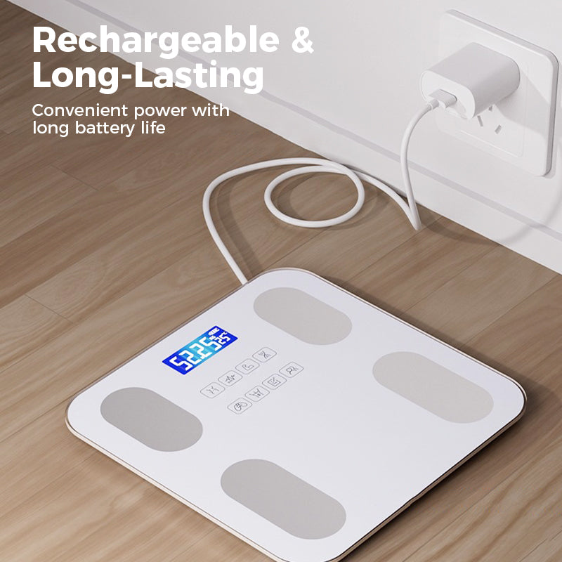 💡50% OFF NOW ! ⚡Smart Body Fat Scale with LCD Display