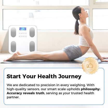 💡50% OFF NOW ! ⚡Smart Body Fat Scale with LCD Display