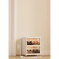 Clear-View Installation-Free Folding Storage Bins