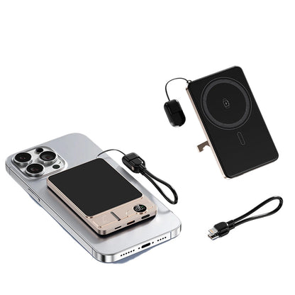 🔋⚡ 22.5W power bank – magnetic, slim, charges 3 devices at once!