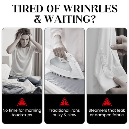 👚LAST DAY 50% OFF⚡Foldable Handheld Steamer with 180° Rotating Handle💥