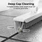 📢📢50% OFF !! ⏰2-in-1 Grout & Corner Scrubber Brush with Squeegee🧹