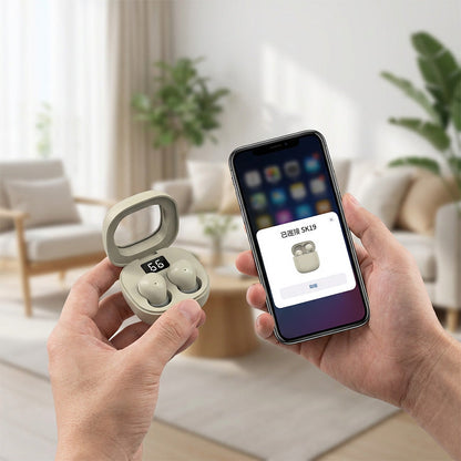🎧Mini Wireless Earbuds With LED Digital Display Case🎶✨
