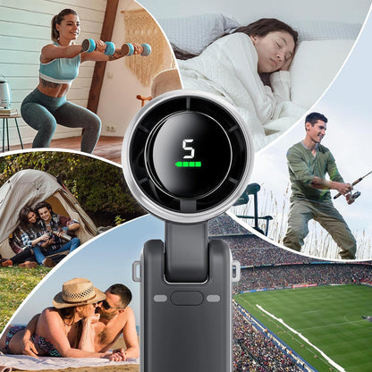 🥳2026 HOT SALE🥳💞50K+ SOLD!🌬️🔋 49% OFF! 3‑in‑1 Turbo Hand Fan – 5 speeds, 24H battery, digital display. 180° foldable. Perfect for Dad! 🎁✨