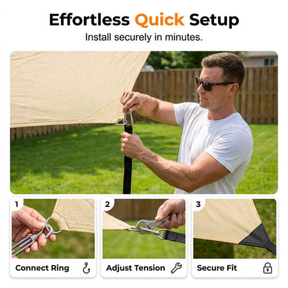 Outdoor Breathable Sunshade Canopy Net