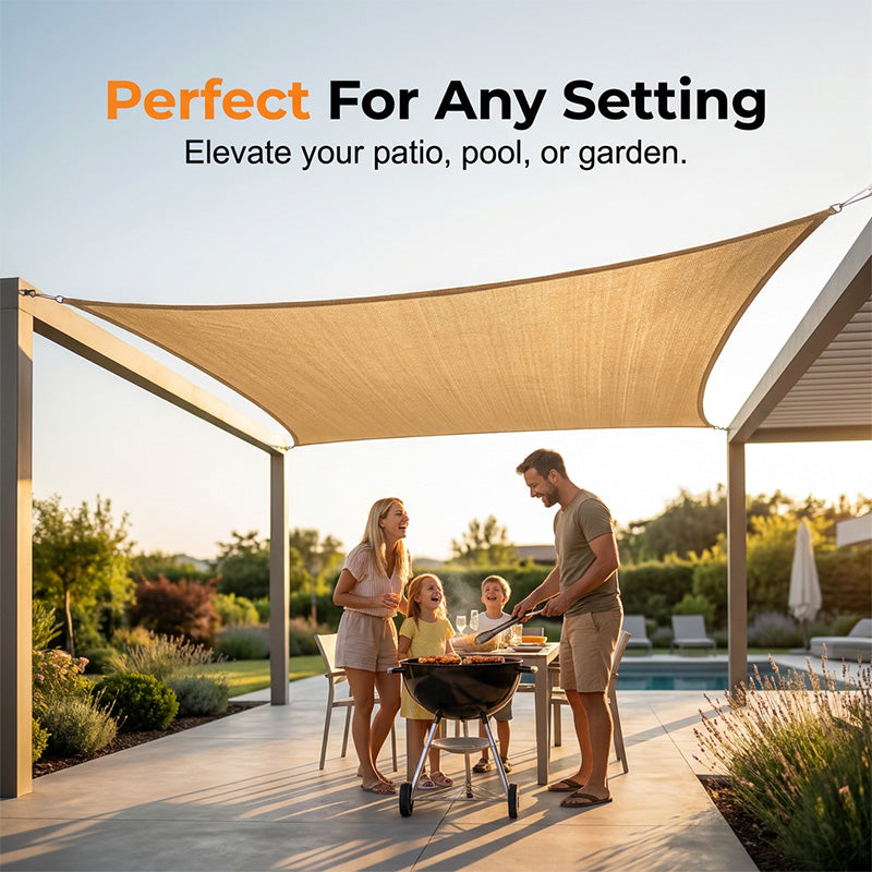 Outdoor Breathable Sunshade Canopy Net