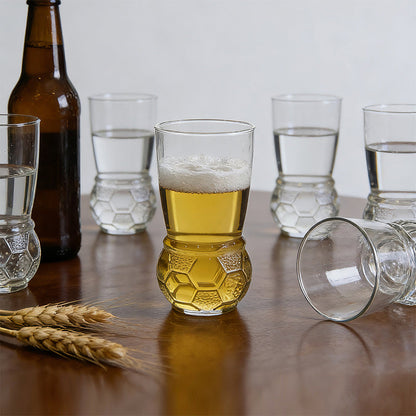 Soccer Shaped Craft Beer Glass