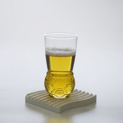Soccer Shaped Craft Beer Glass