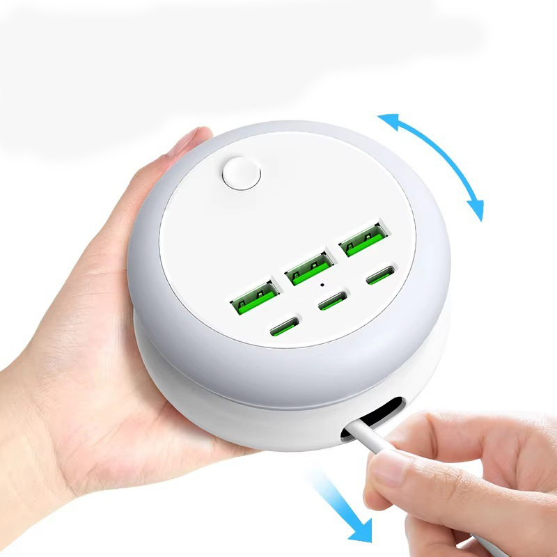 Portable 6-Port Charging Station