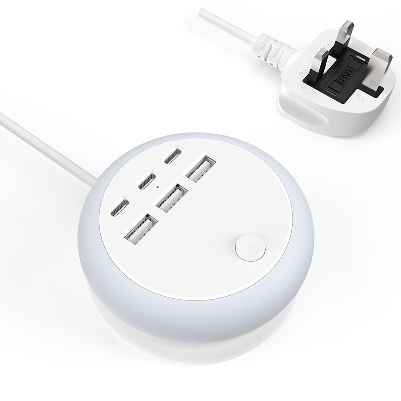 Portable 6-Port Charging Station