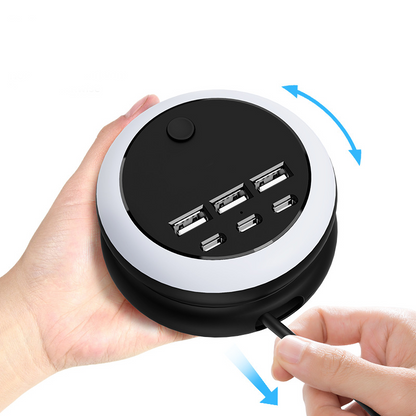 Portable 6-Port Charging Station