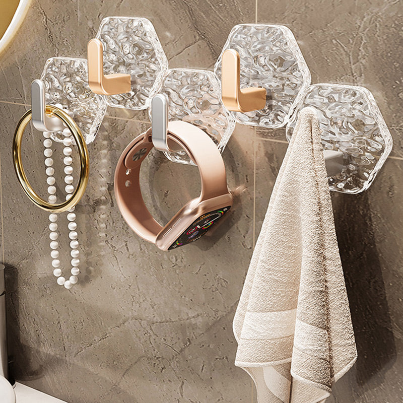 ⌛Limited-Time Offer-Punch-Free Ripple Wall Adhesive Hooks