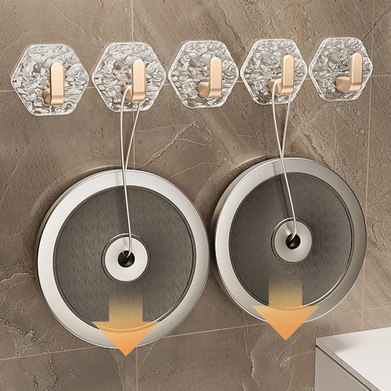 ⌛Limited-Time Offer-Punch-Free Ripple Wall Adhesive Hooks