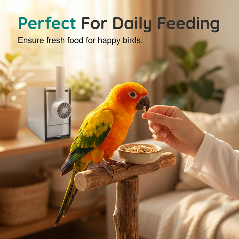 📢📢50% OFF !! ⏰Rechargeable Bird Seed Shell Separator