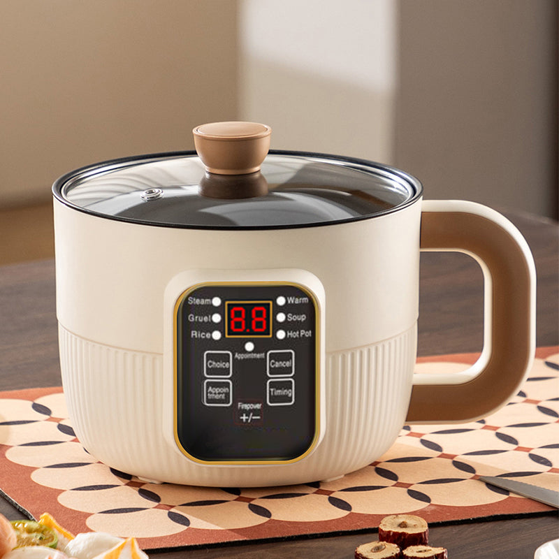 🍲 Multi-Functional Smart Electric Pot – 6 Preset Modes, Delay Timer, Steamer 🍜