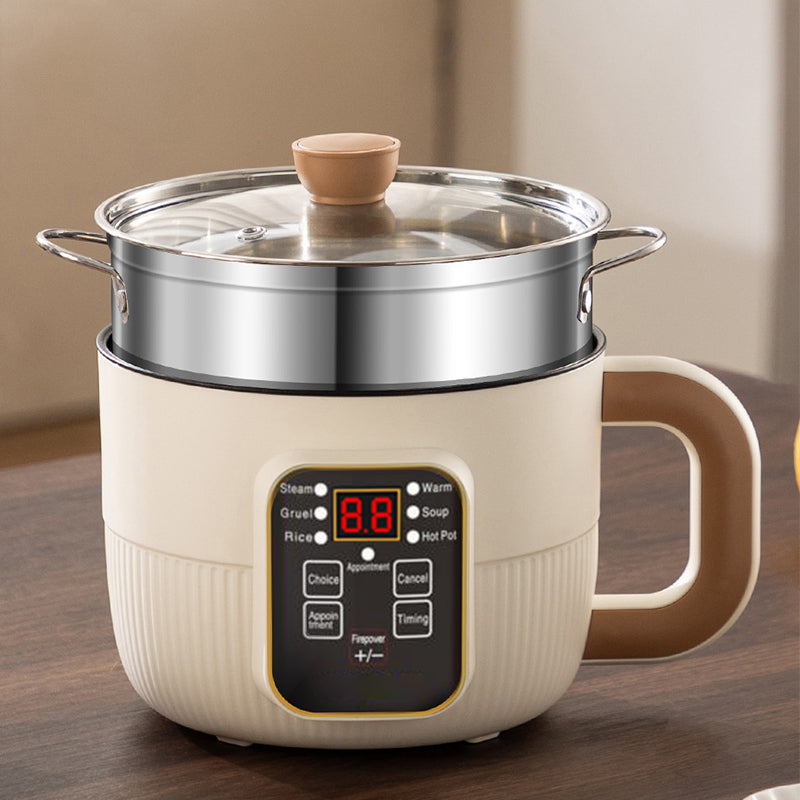 🍲 Multi-Functional Smart Electric Pot – 6 Preset Modes, Delay Timer, Steamer 🍜