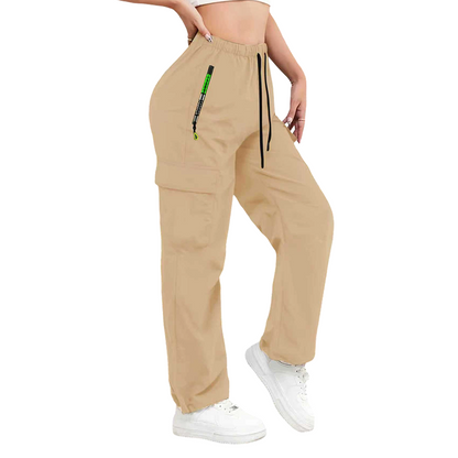 👖 LIMITED-TIME 50% OFF! 💥 Women's Vintage Cargo Pants with Pockets – Loose Fit, Drawstring Waist, Breathable ✨