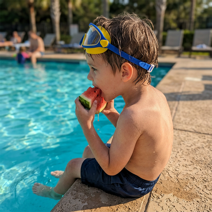 Kids Anti-Fog Wide View Swim Goggles