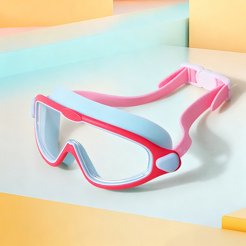 Kids Anti-Fog Wide View Swim Goggles