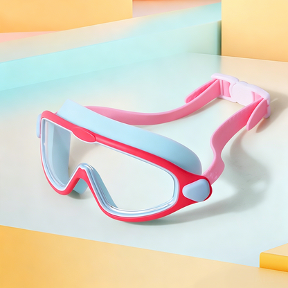 Kids Anti-Fog Wide View Swim Goggles