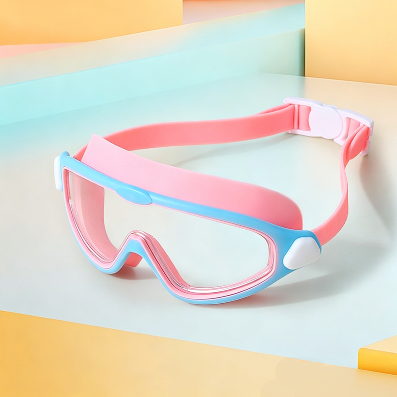 Kids Anti-Fog Wide View Swim Goggles