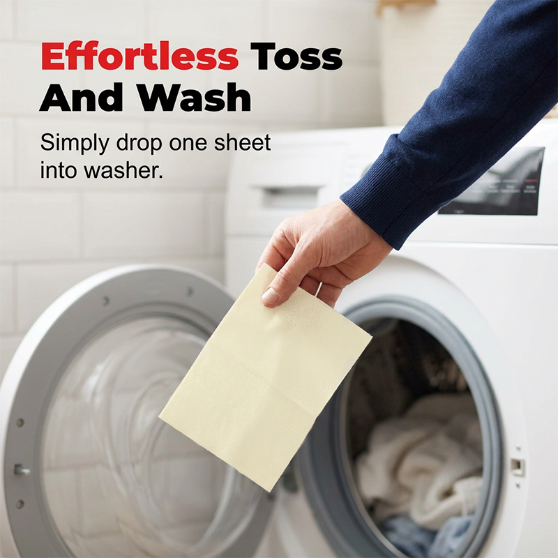 Deep Cleaning Laundry Whitening Sheets