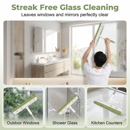 🔥New Arrivals Now on Sale-Rotating Silicone Floor Squeegee Broom