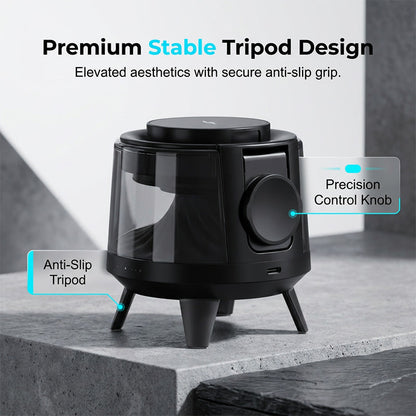 3-in-1 Magnetic Wireless Charger with Bluetooth Speaker and Atmosphere Light