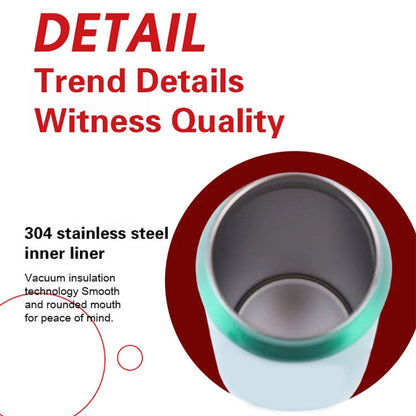 🥤Double-walled, insulated stainless steel cup in the shape of a cola can.