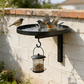 Wall-Mounted Metal Bird Bath – Antique Bronze Finish 🐦🛁🧱🏡