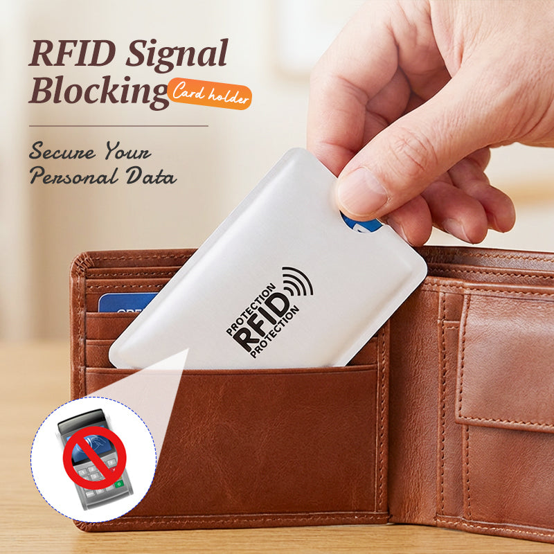 💳RFID Blocking Credit Card Cases– Slim Anti-Theft Wallet Protection 🔒