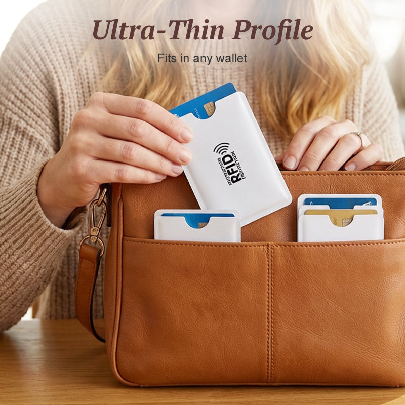 💳RFID Blocking Credit Card Cases– Slim Anti-Theft Wallet Protection 🔒