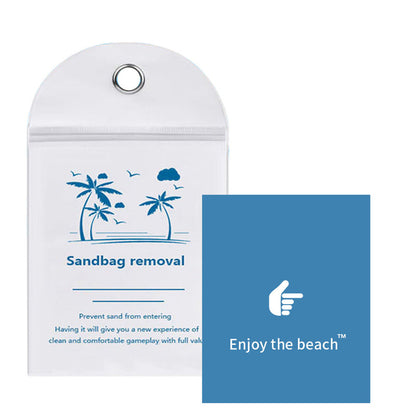 Portable & Reusable Sand Removal Pouch
