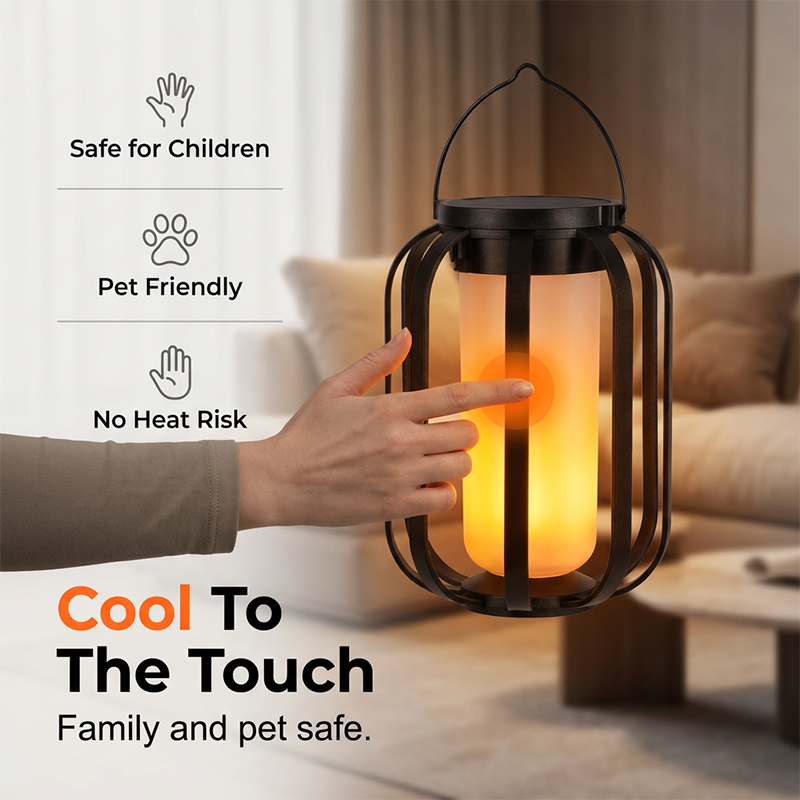 🏮 LIMITED-TIME 50% OFF! ☀️ Solar Flickering Flame Lantern – Waterproof & auto-on – Realistic warm glow, perfect for patios, gardens or pathways – no wiring needed 🌙
