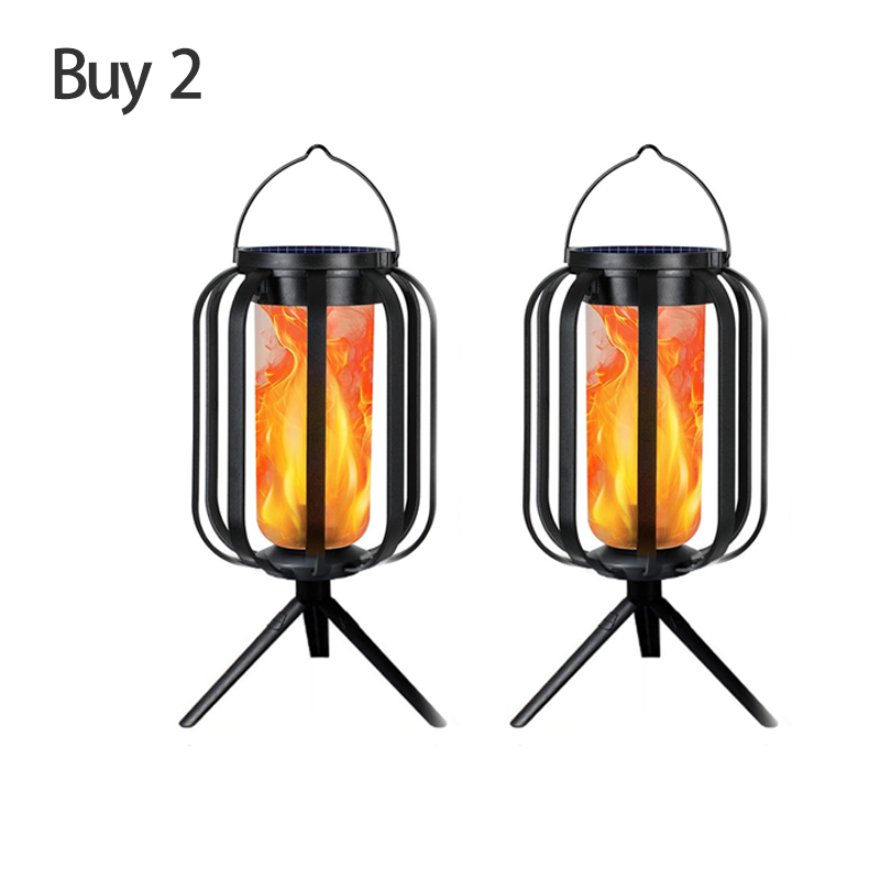 🏮 LIMITED-TIME 50% OFF! ☀️ Solar Flickering Flame Lantern – Waterproof & auto-on – Realistic warm glow, perfect for patios, gardens or pathways – no wiring needed 🌙