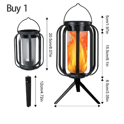 🏮 LIMITED-TIME 50% OFF! ☀️ Solar Flickering Flame Lantern – Waterproof & auto-on – Realistic warm glow, perfect for patios, gardens or pathways – no wiring needed 🌙