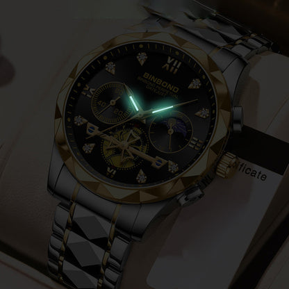 Men's Multifunctional Quartz Watch