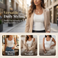 🔥Women's Slim Fit Sleeveless Top Ribbed Cami with Built-in Cups and Lace